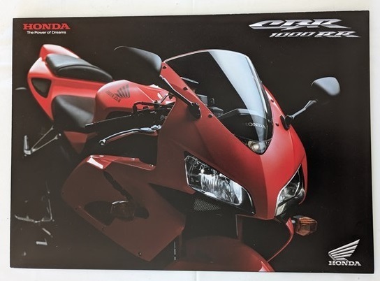 CBR1000RR　(BC-SC57)　車体カタログ　2004年3月　CBR1000RR　SC57　古本・即決・送料無料　管理№ 6645 U