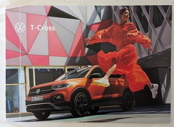 T-Cross　車体カタログ　December,2022　Tクロス　TSI Active Style R-Line　古本・即決・送料無料　管理№ 6661 CB05