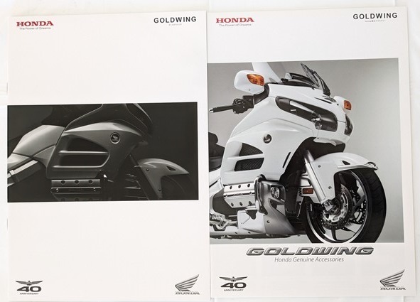 ゴールドウィング (EBL-SC68) 車体カタログ+アクセサリ 2014年11月 GOLDWING 古本・即決・送料無料 管理№ 6654 V