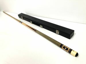 ◆ADA-CHI アダチ◆ビリヤードキュー Cu 全長148.5cmケース付き 中古美品