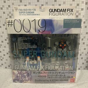 nooo【未使用】GFF GUNDAM FIX FIGURATION ガンダムフィックスフィギュレーション #0019 スーパーガンダム&フルアーマーガンダムMK-2 Ⅱ