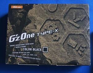 貴重！　G'zOne TYPE-X 10周年記念モデル　稼働品　美品　化粧箱、充電スタンド付き