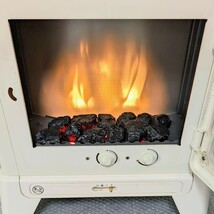 廃盤希少 動作品 De’Longhi SFA2040J デロンギ 暖炉型電気ファンヒーター セラミックヒーター 暖炉の揺らめく炎を演出 51×35×56.5cm_画像3