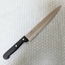 柳刃包丁 SP2000 Stainless Steele 和包丁 柳刃包丁 刺身包丁 刃渡り約21cm 全長約33cm 動作未チェック　現状品_画像4