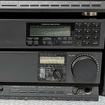 SANSUI サンスイコンポ4段 プリメインアンプA-E710/ステレオチューナーT-E910/CDデッキCD-E910/カセットデッキD-E910/S-E710スピーカーペア_画像8