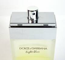 DOLCE&GABBANA ドルチェ＆ガッバーナ D&G●Light Blue ライトブルー 100ml●EDT オードトワレ●_画像5