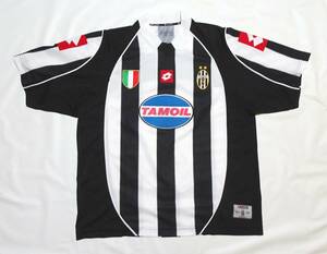 JUVENTUS ユベントス●2002‐2003 CL チャンピオンズリーグ ホーム ユニフォーム●LOTTO ロット●XL●