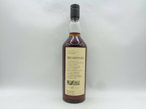 BENRINNES 15年 ベンリネス スペイサイド シングル モルト スコッチ ウイスキー 未開栓 古酒 700ml 43% X258336