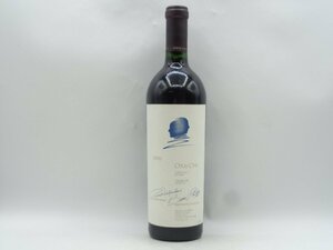 【同梱不可】OPUS ONE 1996 オーパスワン カリフォルニア 赤ワイン 750ml 14% 未開封 古酒 Q9658