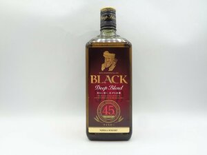 NIKKA WHISKY BLACK DEEP BLEND ブラック ニッカ ディープ ブレンド ウイスキー 700ml 45% 未開栓 古酒 Q7227