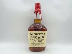 MAKER'S MARK メーカーズマーク 赤 レッド キャップ ウイスキー バーボン 未開封 古酒 1000ml 45％ C109536