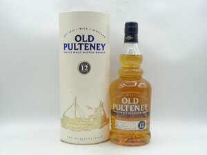 OLD PULTENEY 12年 オールドプルトニー シングルモルト スコッチ ウイスキー 700ml 40% 箱入 古酒 X244474