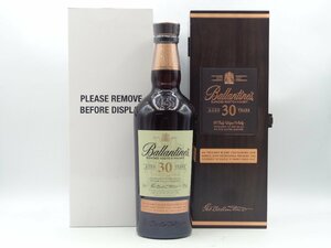 【1円】～ BALLANTINE'S 30年 バランタイン ブレンデッド スコッチ ウイスキー 700ml 40% 化粧箱 未開封 古酒 ※フィルム切れ AK453