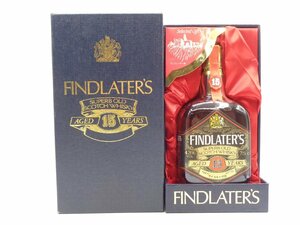 FINDLATER'S SUPERB OLD 15年 フィンドレーター スパーブ オールド スコッチ ウイスキー 特級 箱入 未開封 古酒 750ml 43% X258759