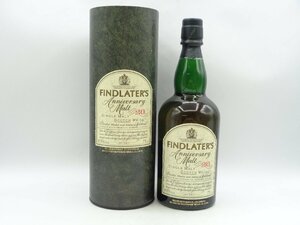 FINDLATER'S 20年 Anniversary Malt フィンドレーター アニバーサリーモルト シングル モルト スコッチ ウイスキー 箱入 750ml 43% X258768