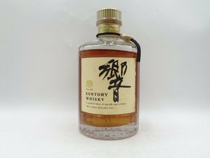 【1円】～ SUNTORY WHISKY サントリー ウイスキー 響 裏ゴールド 金 ラベル 金キャップ 向獅子マーク 750ml 43% ※液面低下 P26772