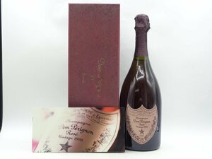 【1円】～ Dom Perignon ROSE 1998 ドンペリニヨン ロゼ シャンパン 箱入 未開封 古酒 750ml 12,5% ※液面低下 Q10269