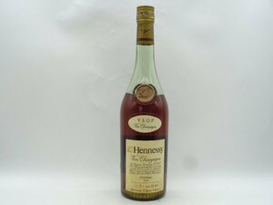 【1円】～ HENNESSY VSOP ヘネシー スリムボトル コニャック ブランデー 700ml 未開封 古酒 ※液漏れ有 X259148