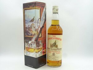 FAMOUS GROUSE FINEST フェイマス グラウス ファイネスト スコッチ ウイスキー 特級 箱入 未開封 古酒 750ml 43％ X239882