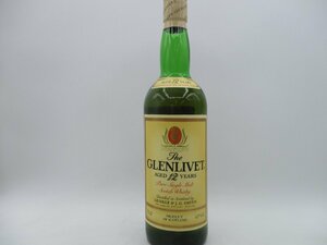 The GLENLIVET グレンリベット 12年 レッドキャップ ハイランド モルト スコッチ ウイスキー 未開封 古酒 750ml 43％ X256232