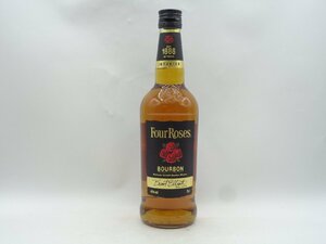 FOUR ROSES フォア ローゼス ブラックラベル バーボン ウイスキー 未開封 古酒 700ml 40% X256905