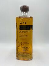 ST【同梱不可】六甲山 ウイスキー ミズナラ 箱付き 720ml 42% 未開栓 古酒 Z039438_画像3