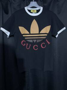 [新品未使用] GUCCI×adidas Tシャツ size S ¥88,000