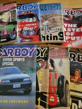 ★カーボーイ　CAR BOY 1991年　1月～12月号 10.11月欠品　　4月号別冊付録付き_画像3