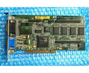 Matrox Millennium MGA-MIL/4N PCI ビデオカード
