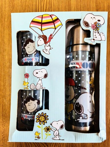 SNOOPY 水筒　マグカップセット