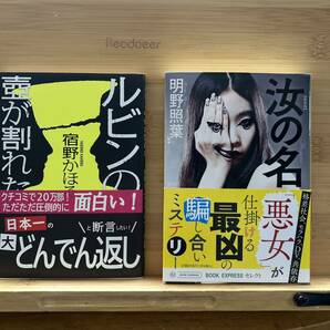 イヤミス系　「ルビンの壺が割れた」「汝の名は」　２冊セット