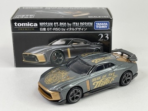 トミカプレミアム 23 日産 GT-R50 by イタルデザイン GR/「2022 JMAC YEAR OF THE Tiger」金色タンポ JMAC特注