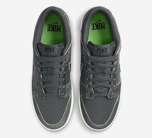 ナイキ 27cm ダンク ロー レトロ プレミアム グレー 税込定価13200円 NIKE DUNK LOW RETRO PRM メンズスニーカー 天然皮革 ハロウィン_画像2