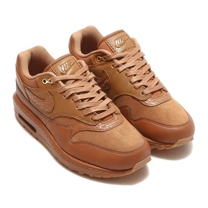 ナイキ 27.5cm ウィメンズ エアマックス 1 87 NBHD ブラウン 税込定価18700円 NIKE W AIR MAX 1 '87 NBHD スニーカー 天然皮革 茶