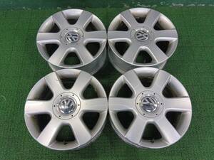 VW ゴルフトゥーラン純正ホイール!! 16×6.5J+50 4本セット 中古 売切!!