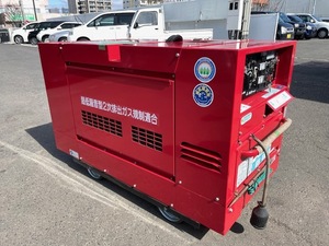 福島県発!! デンヨー 防音型エンジン溶接・発電機 DLW-400ESW 中古 売切!!