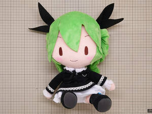 初音ミク 堕悪天使ver.(初版) スペシャルふわふわぬいぐるみ ／ SEGA プライズ品 (全長約28cm) 紙タグ付き(経年劣化有り)