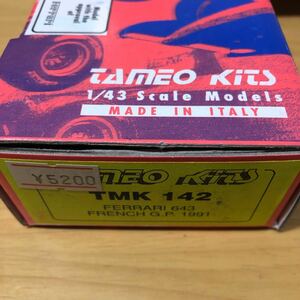 TAMEO メタルキット TMK 142 FERRARI