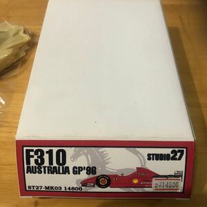 STUDIO27 レーシングカー キット F310 Ferrari