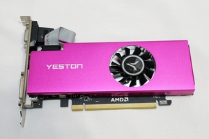 ■ゆうパケット対応！即決！YESTON RX550-4G D5 LP Radeon グラフィックボード ビデオカード