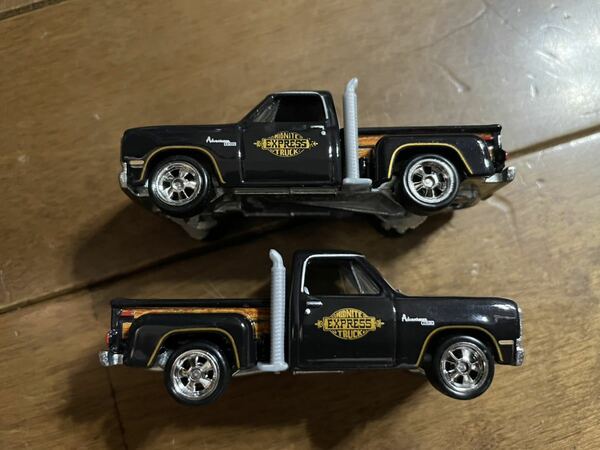 2台 ルース ホットウィール 1978 Dodge Li’l Red Express Truck HotWheels ダッジ リトルレッド エキスプレス トラック