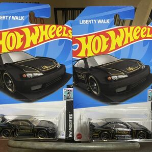 送料込2台セット LBWK 日産 シルビア S15 スーパーシルエット リバティーウォーク ホットウィール Hotwheels LibertyWalk Silvia LB works