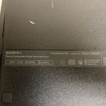 R891 SONY PlayStation3 CECH-2000A/CECH-3000A 本体のみ/2台まとめて 動作未確認 ジャンク品_画像9