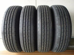 ブリヂストン R202 ECOPIa 205/75R16 113/111L 中古 9.9分山 4本セット サマータイヤ 2023年製