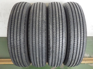 205/80R17.5 120/118L ヨコハマ 785R 中古 8分山 4本セット サマータイヤ 2017年製 L17178