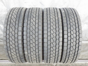 275/80R22.5 151/148J ブリヂストン M801II 中古 8分山 4本セット オールシーズンタイヤ 2023年製 UT2764