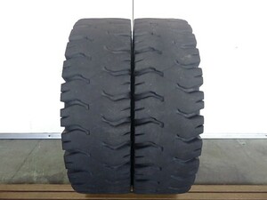 7.00-12 12PR ダンロップ POWERLIFTER FK71 中古 2本セット フォークリフト X1425