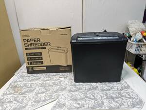 [ used ] Osaka pickup welcome ohm electric paper shureta-SHR203S black personal shureta- plain paper 5 sheets stationery [KTBP079]