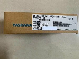 【◆新品◆未使用◆安川電機・YASKAWA】型番：PG-E3 PGE3エンコーダーPGオプションカード◆6ヶ月保証