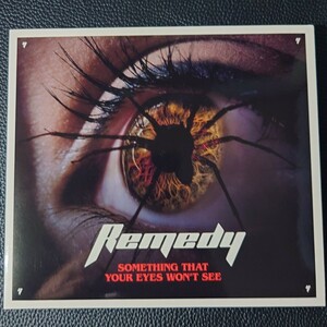 美品 北欧スウェーデン/メロハー ★REMEDY★ レメディ Something that your eye's womt see [輸入盤 CD] 